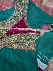 Heavy Work Anarkali Suit