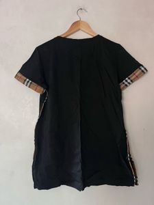 Burberry Print Black Top