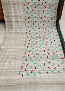 Pure Ghicha Tussar Silk Saree