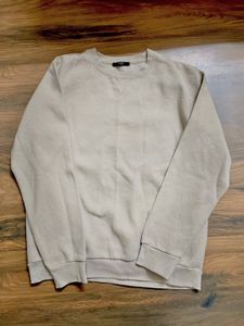Comfortable Light Brown Sweatshirt