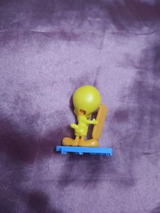 Cute Tweety Bird Figurine with Mirror
