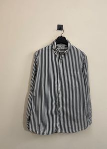 Classic Striped Button-Down Shirt