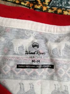 Festive Reindeer Print Long Sleeve T-Shirt