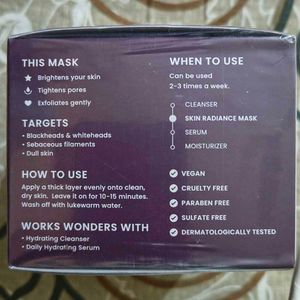 Foxtale Skin Radiance Mask