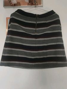 Striped Mini Skirt