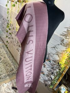 LV pink scarf light for semi winter