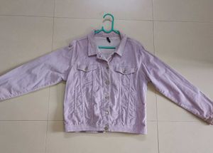 Light Purple Corduroy Jacket