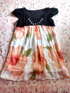 New Chic Floral Print Peplum Top 🦋