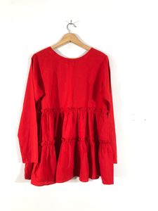 Red Casual Top(Women’s)