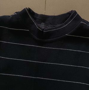 Striped Short Sleeve Top