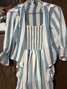 Striped Smocked Sundress