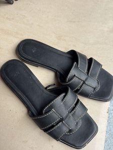 Black H&M Slides