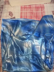 H&amp;M Blue Tie-Dye Mini Strap Dress