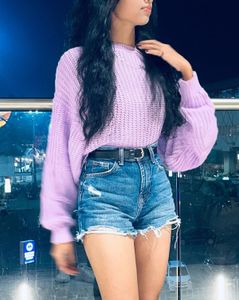 Lilac Knit Sweater
