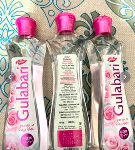 Dabur Gulabari Premium Rose Water - 400ml (Pack of
