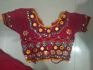 Maroon Chaniya Choli Set