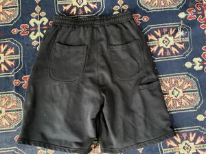 Black Mid-Rise relaxed Fit RegularShor