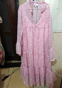 Flowy Floral Tiered Dress