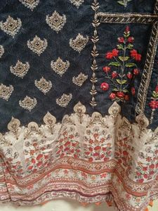 Elegant zari  Embroidered Kurta