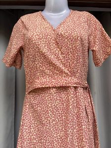 Y2K  Floral Wrap Dress