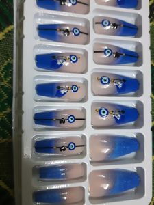 Reusable|Washable Korean Nails - Set Of 24