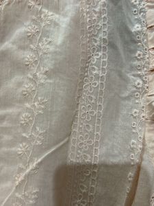 Chikankari Peach Top