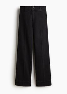H&M Black Wide Leg Jeans