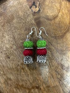 Handmade Thread Earrings