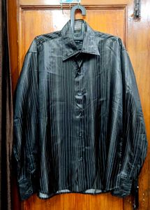 🇳🇿💫♥️ Dark Cock Colour Stylish Striped Shirt