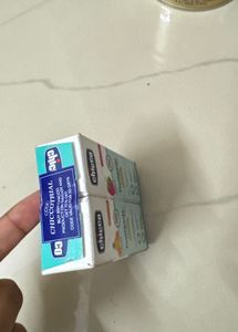Chicco Toothpaste (2-pack)and Red Cotton Frock ❣️