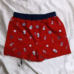 Fun Red Patterned Boxers