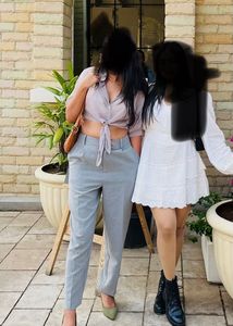 Sheer Cropped Shirt