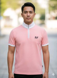 Stylish Pink Polo T-Shirt