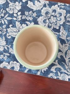 Hand-Painted Ceramic vase or spatula holder
