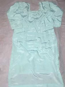 Elegant Mint Green Embroidered Kurta
