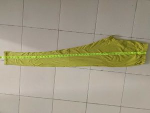 Comfortable &amp; Stylish Lime green colour Leggings