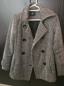 Imported Chic Herringbone Pattern Coat(Dubai purch