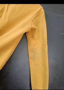 Yellow Fleece Sweatshirt