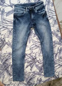 Peter England Skinny Stretch Jeans - Size 28