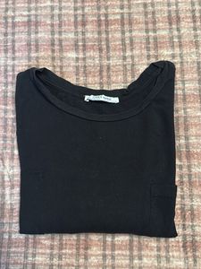Zara Basic Black Tee