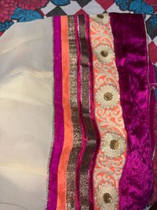 Elegant Cream Anarkali Suit with Churidar
