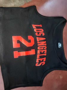 LA 21 Crop Tank Top