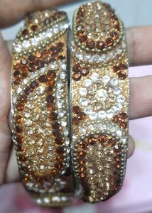 Hyderabadi Diamond Beautiful Bangle Kada Sparkling