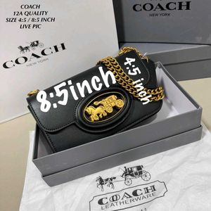 COACH HERO SHOULDER BAG / CROSSBODY WD BOX