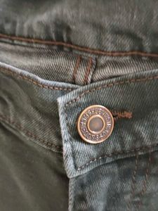 LEVI'S Men's 541 Green Fit Mid Rise Overdyed Jeans