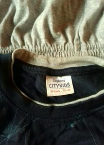 Boys Tshirt With Three Quart Pant.