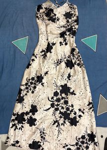 Elegant Floral Maxi Dress