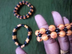 4 Boho Beaded Bracelets