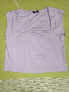 Cute Lilac Crop Top