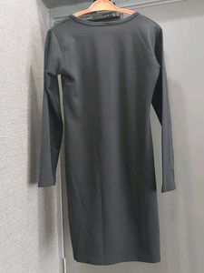 Black Long Sleeve Bodycon Dress